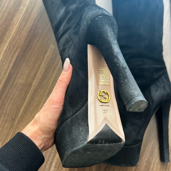 GUCCI suede leather boots very stylish - Picture 2 of 4